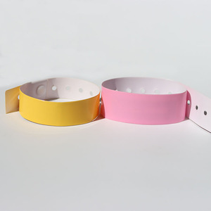 定制标志射频识别超高频腕带NFC芯片聚氯乙烯卡一次性防水NFC智能手镯门禁 - Product Image 3