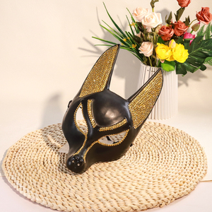 Venta al por mayor DIY Animal cabeza máscara Navidad fiesta Cosplay Halloween esqueleto Lobo cabeza burro cabeza <span class=keywords><strong>ciervo</strong></span> oso zorro conejo máscara - Product Image 5