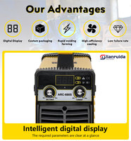 Machine à souder portable MMA 220V, mini soudeuse à arc IGBT, entièrement en cuivre, facile à utiliser, arc stable
