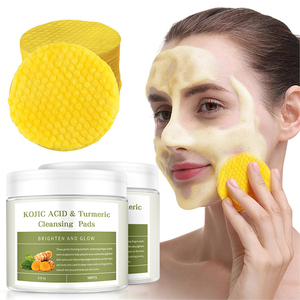 Dischetti Esfolianti Viso Private Label con Curcuma e Acido Cogico, 50 Pezzi, per la Rimozione delle Macchie Scure e lo Schiarimento della Pelle - Product Image 5