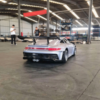 Go Kart Eléctrico Portátil, Carro de Carreras para Entretenimiento en el Hogar