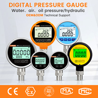 Calibrateur de pression intelligent à affichage LCD haute précision Moray ME462P, manomètre différentiel, jauge de pression d'eau numérique