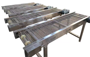 Sabuk Konveyor Kawat Baja Tahan Karat SS304 Lurus Berkualitas Makanan, Hemat Biaya untuk Industri Ritel, Pabrik Minuman dan Makanan - Product Image 6