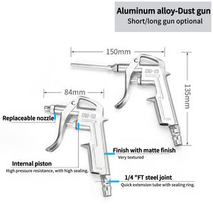 Lxzsn ปืนเป่าลมสเปรย์ลมเป่าลมอุปกรณ์ทำความสะอาดปืนเป่าลม1/4ทำความสะอาดพอร์ตแปรงปัดฝุ่นเครื่องมือทำความสะอาด - Product Image 6