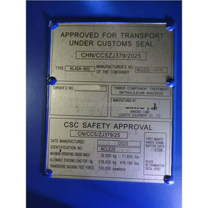 Conteneur maritime sec d'occasion certifié ISO9001 de la marque VITA, capacité 58 m³, 40 pieds, Xiamen Shenzhen Shanghai USA Canada - Product Image 5