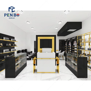 Bán lẻ mỹ phẩm hiển thị đứng nước hoa hiển thị giá kệ gỗ Beauty Salon cửa hàng đồ nội thất - Product Image 2