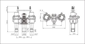Válvula Solenoide de agua de bidé, válvula de descarga inteligente de 12V, DC6V, G3/4, entrada G1/2 - Product Image 2
