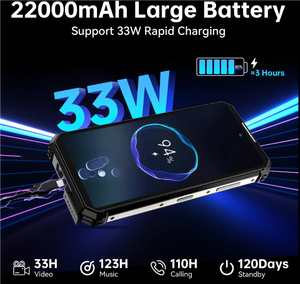 <span class=keywords><strong>Oukitel</strong></span> teléfono resistente 24GB 256GB 22000mAh 64MP Cámara Smartphone 6,8 "FHD + Pantalla Helio G99 120Hz Teléfono móvil <span class=keywords><strong>OUKITEL</strong></span> <span class=keywords><strong>WP19</strong></span> Pro - Product Image 4