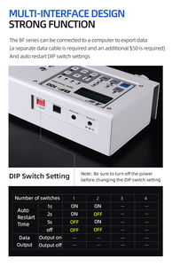 เครื่องวัดแรงบิดดิจิตอล A-BF BF-50 พร้อมปุ่มควบคุมแรงบิดสูง สำหรับทดสอบมอเตอร์และไขควง - Product Image 3