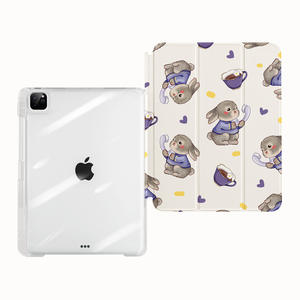 Funda de tableta personalizada funda de impresión transparente para <span class=keywords><strong>iPad</strong></span> Air 5 <span class=keywords><strong>Pro</strong></span> 11 <span class=keywords><strong>12</strong></span>,<span class=keywords><strong>9</strong></span> pulgadas - Product Image 1