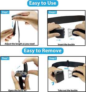 Extension de ceinture de sécurité d'avion pour Southwest Airlines, pour les personnes corpulentes, facile à transporter - Product Image 4