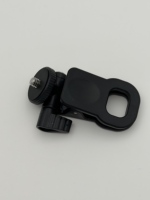 Clip universel pour éclairage d'appoint, support de flash pour appareil photo en plastique avec vis 1/4, support professionnel pour éclairage vidéo LED, noir