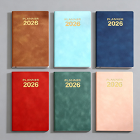 Agenda quotidien personnalisé, format A7, planificateur de poche, mini carnet, planificateur annuel 2026, livre uni