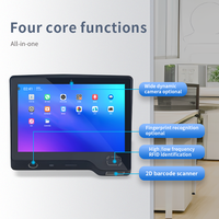 Tablette POS Android de haute qualité 10,1 pouces avec 360 °   Système de point de vente tout-en-un avec support magnétique rotatif et imprimante