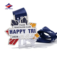 LZY Fabricant de médailles personnalisées avec logo, en métal, pour la danse, les sports, les courses, la gymnastique, le patinage, avec paillettes, médailles de récompense, médaille d'or
