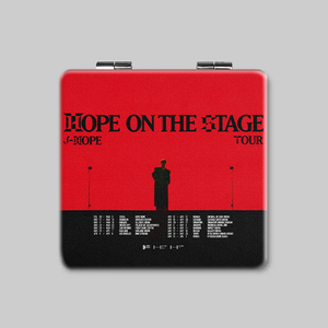 กระจกแต่งหน้าพกพาพับได้ทรงสี่เหลี่ยมสองด้านสำหรับทัวร์การแสดงบนเวที - Product Image 2