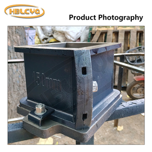 Hai phần có thể tháo rời 150 mét gang bê tông Cube khuôn - Product Image 5