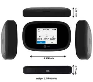 Inseego MiFi 8000 4G LTE Desbloqueado, Punto <span class=keywords><strong>de</strong></span> Acceso Móvil Global WiFi 5-2.4, Pantalla a Color, Punto <span class=keywords><strong>de</strong></span> Acceso WiFi <span class=keywords><strong>de</strong></span> Bolsillo <span class=keywords><strong>de</strong></span> Alta Velocidad, Versión para EE. UU., Router - Product Image 2