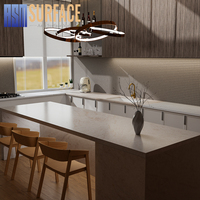 Pierre artificielle grand format 3500*2000mm, quartz imprimé 2cm 3cm, pour plans de travail et projets de meubles de salle de bain