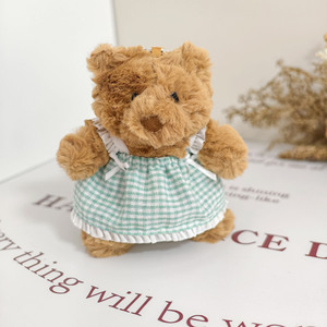 Llavero Colgante Oso <span class=keywords><strong>Barcelo</strong></span> con Vestido para Muñeco de Peluche de 12CM, Ropa Unisex para Oso de Peluche, 14 Años en adelante, Nuevo - Product Image 3