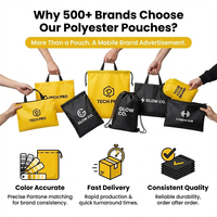 Pochette à cordon en polyester réutilisable et écologique avec logo personnalisé OEM, emballage anti-poussière, vente en gros pour cadeaux