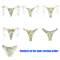Fabricant OEM ODM de maillots de bain string et bikinis brésiliens sur mesure de haute qualité pour femmes