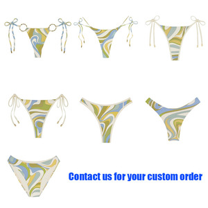 OEM ODM Manufacturer High Quality Custom Design Thong Swimwear <strong>String</strong> <strong>Bikinis</strong> for Women Brazilian Swimsuit Women Bathing Suit - Product Image 2