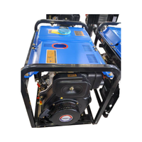 Machine à souder mobile 5KW de haute qualité avec moteur diesel vertical à refroidissement par air à cylindre unique à blindage ouvert