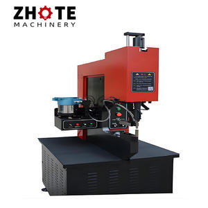 Гидравлический пресс с одной колонной, управляемый ПЛК и сенсорным экраном, для автоматической подачи гаек и болтов, производство ZHOTE - Product Image 4