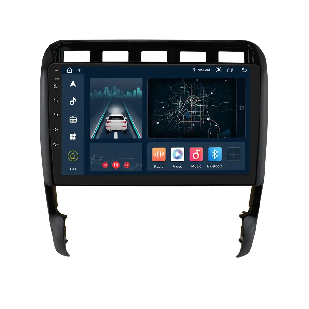 8 128GB IPS 9 ''Ersatz bildschirm Android 10 Head Unit Navigation für Porsche Cayenne 2002 2008 Autoradio GPS-System