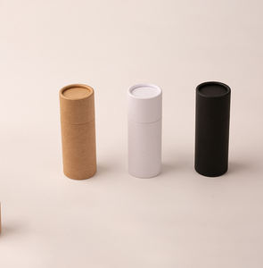 Tubos de bálsamo labial de papel revestido respetuosos con el medio ambiente personalizados Xinrunjin para productos de cuidado de labios para marcas de belleza pantallas minoristas - Product Image 4