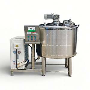 Réservoir de Stockage de Lait Automatique Ace 1000L, Réservoir de Refroidissement pour Lait et Jus, Réservoir de Stockage pour la Transformation Laitière - Product Image 6