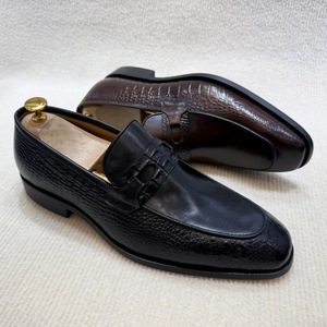 Nouvelles Chaussures Habillées en Cuir pour Hommes Modèle 2026 - Bottines Montantes en Cuir de Vachette Pleine Fleur pour Mariage et Affaires - À Lacets, Antistatiques, Faites à la Main - Product Image 3