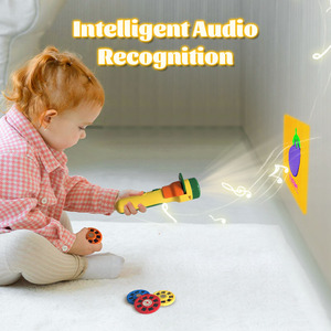 Proyector de Juguetes para Niños con Luz Nocturna, <span class=keywords><strong>Linterna</strong></span> de Cuentos con Diapositivas, Regalo Educativo para Niños Pequeños, Niños y Niñas - Product Image 5