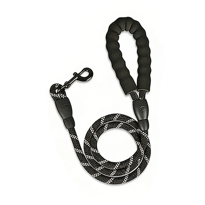 Corde réfléchissante noire de 1,5 mètre