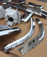 Isuzu NPR-Kit de pièces de carrosserie de camion chromé, couvercle de rétroviseur arrière, phare inclus