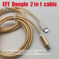 Câble EFT Dongle Série 2-en-1, Universel pour la réparation et le flashage de téléphones K395