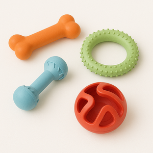 Jouet à mâcher durable en TPE pour animaux de compagnie, conçu pour la mastication et les soins dentaires - Product Image 1