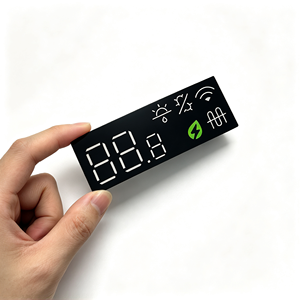 Panel de Control de Temperatura y Humedad Personalizado de Fábrica, Teclado de Membrana, Adhesivo de PVC Ecológico con Diseño Impreso - Product Image 1