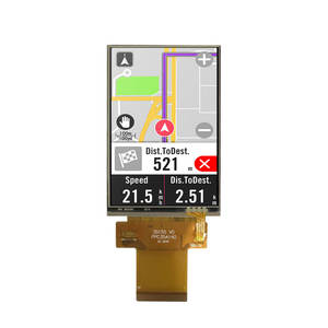 Écran TFT LCD 3,5 pouces 320x480 haute luminosité, large plage de températures, 700 nits, avec processeur/RGB/SPI et écran tactile résistif 4 fils - Product Image 1