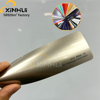 Film de protection de voiture en TPU Premium 7,5 mil, couleur champagne clair, effet changeant de couleur, anti-rayures, installation facile, garantie 5 ans+, directement de l'usine