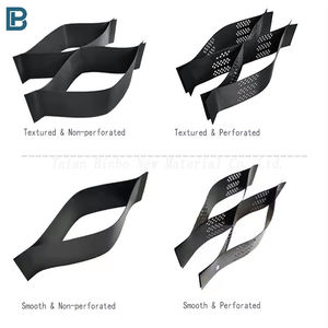 Açık HDPE parke Geo ızgara plastik petek çakıl finişer Geocell istinat duvar fabrika fiyat toprak stabilizasyonu için - Product Image 5
