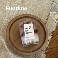 Bougies en cire de soja parfumées personnalisées à la vanille, au café, au chocolat, au matcha, au caramel et à la noix de coco, dans des pots en verre, pour les fêtes de Diwali - Fabriquées à la main
