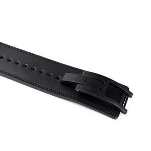 빠른 레버 버클 조절이 가능한 가죽 파워리프팅 벨트, 스쿼트 및 하드 풀을 위한 전문 보호 기능 - Product Image 3