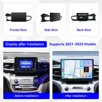 ZWNAV 13,0 pouces PX6 4+64 Radio Android 15 Lecteur multimédia de voiture pour Ford Explorer 2021-2025 GPS de voiture Audio Radio Stéréo Unité principale