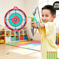 Ensemble de flèches souples personnalisées pour enfants, jeu de tir à l'arc avec cible, vente en gros directe usine