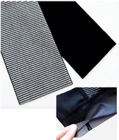 Accessoires vestimentaires : Bande élastique antidérapante pour cyclisme, 50 mm et 70 mm, blanche et noire, pour vêtements de cyclisme