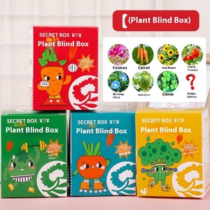 Venta al por mayor <span class=keywords><strong>Mini</strong></span> plástico DIY juegos de bloques de construcción de jardín de infantes observación maceta alumno semilla juguete para niños jardín de infantes plantación - Product Image 6