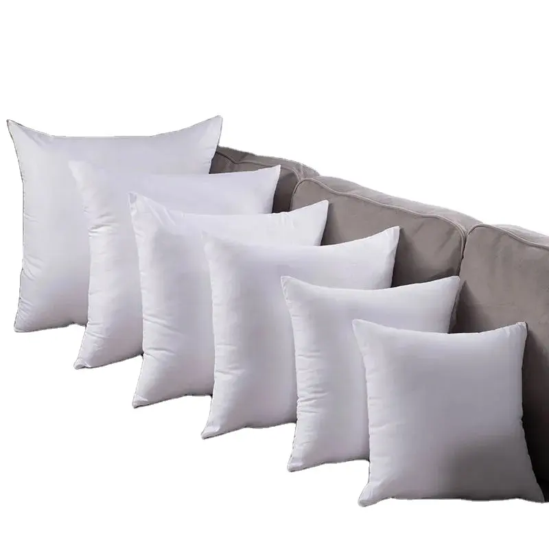 Wholesales 12x20 16x16 18x18 20x20 PP Cotton Polyester Non-woven Cushion Inner Stuffing Filling Throw Pillow Inserts