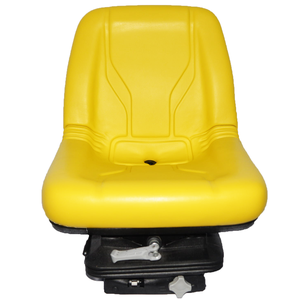Linde Forklift Tractor Suspensión Asiento Nueva condición Amarillo PVC Diseño industrial universal Accesorios cómodos - Product Image 3